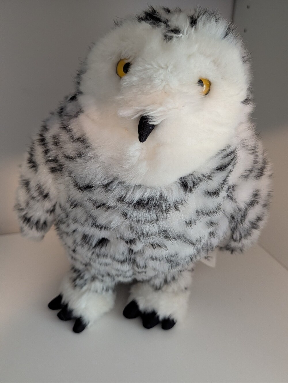 Rare Lelly Ventureli Snow Owl Plush 13"